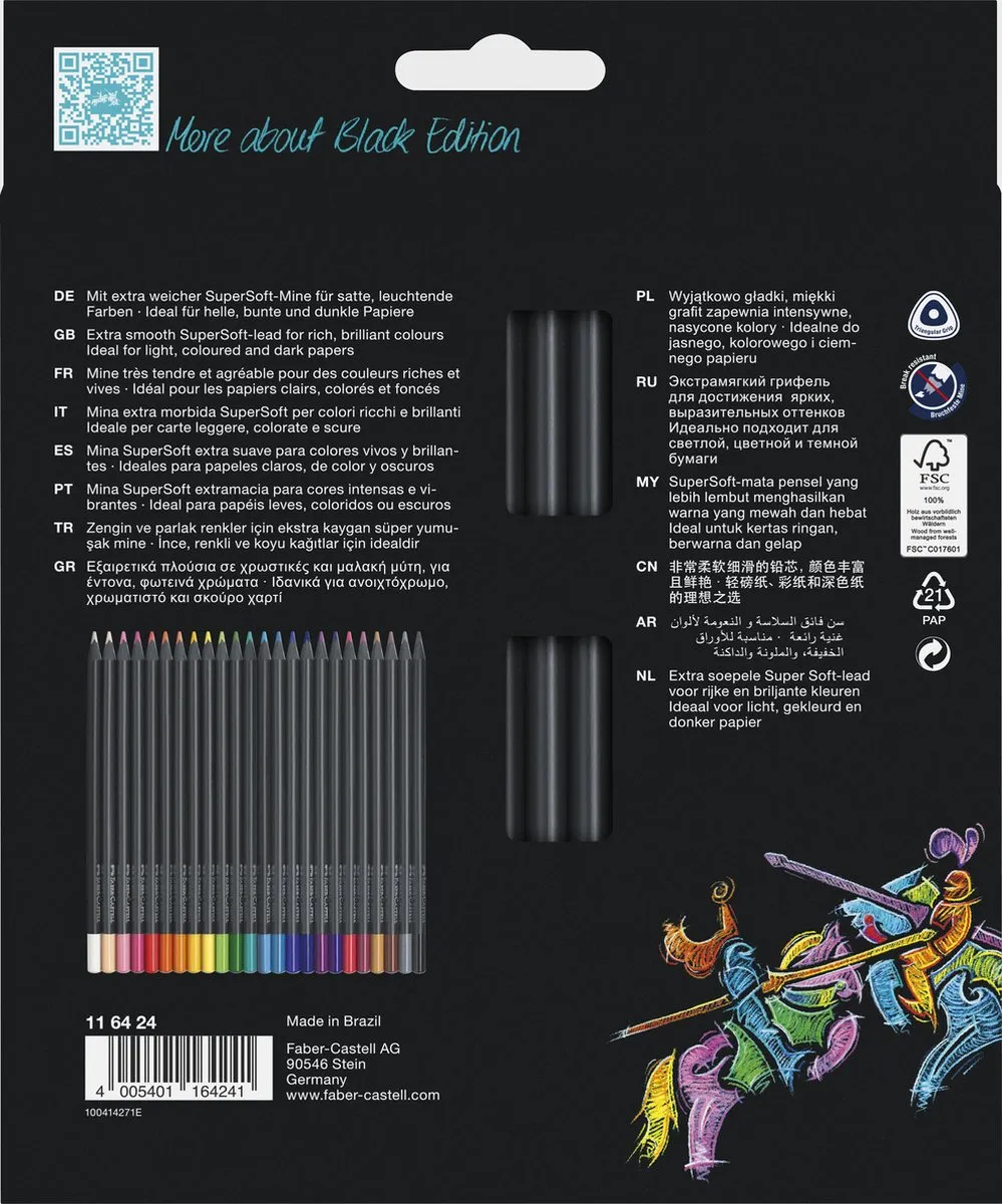 Faber-Castell FC-116424 Kleurpotloden - 24 Stuks