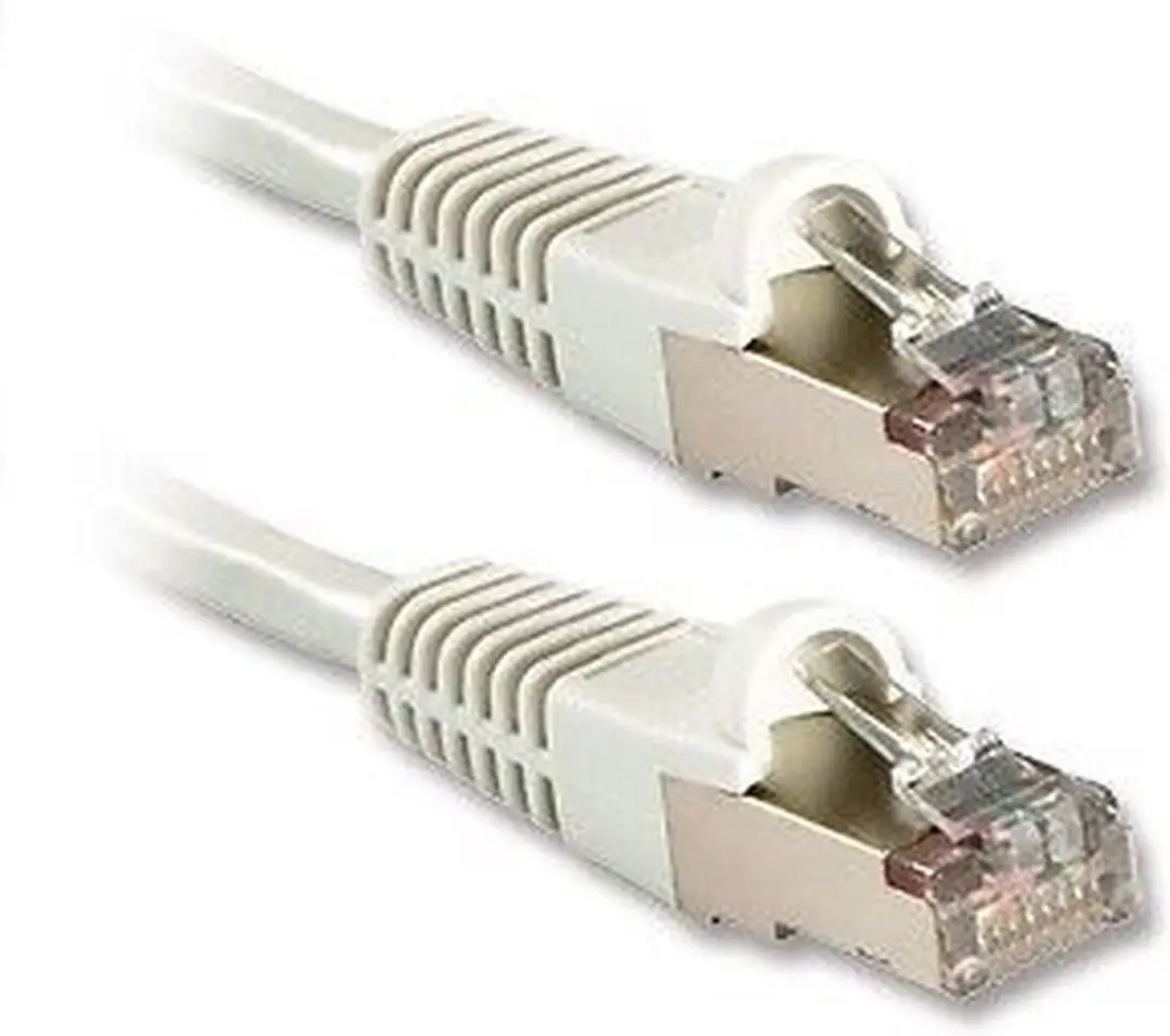 Lindy CAT 6A S/FTP Netwerkkabel 47191 - 0,5m - Wit - afbeelding 4 van 5