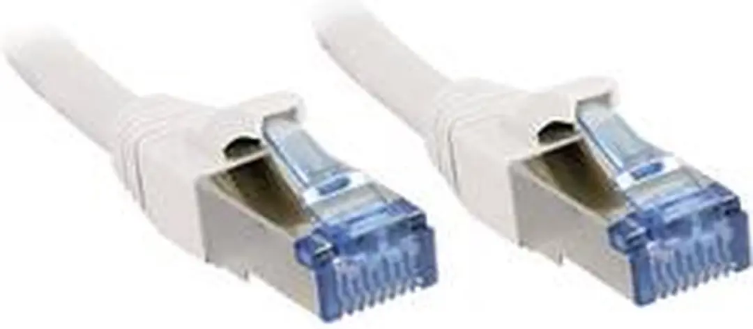 Lindy CAT 6A S/FTP Netwerkkabel 47191 - 0,5m - Wit - afbeelding 5 van 5