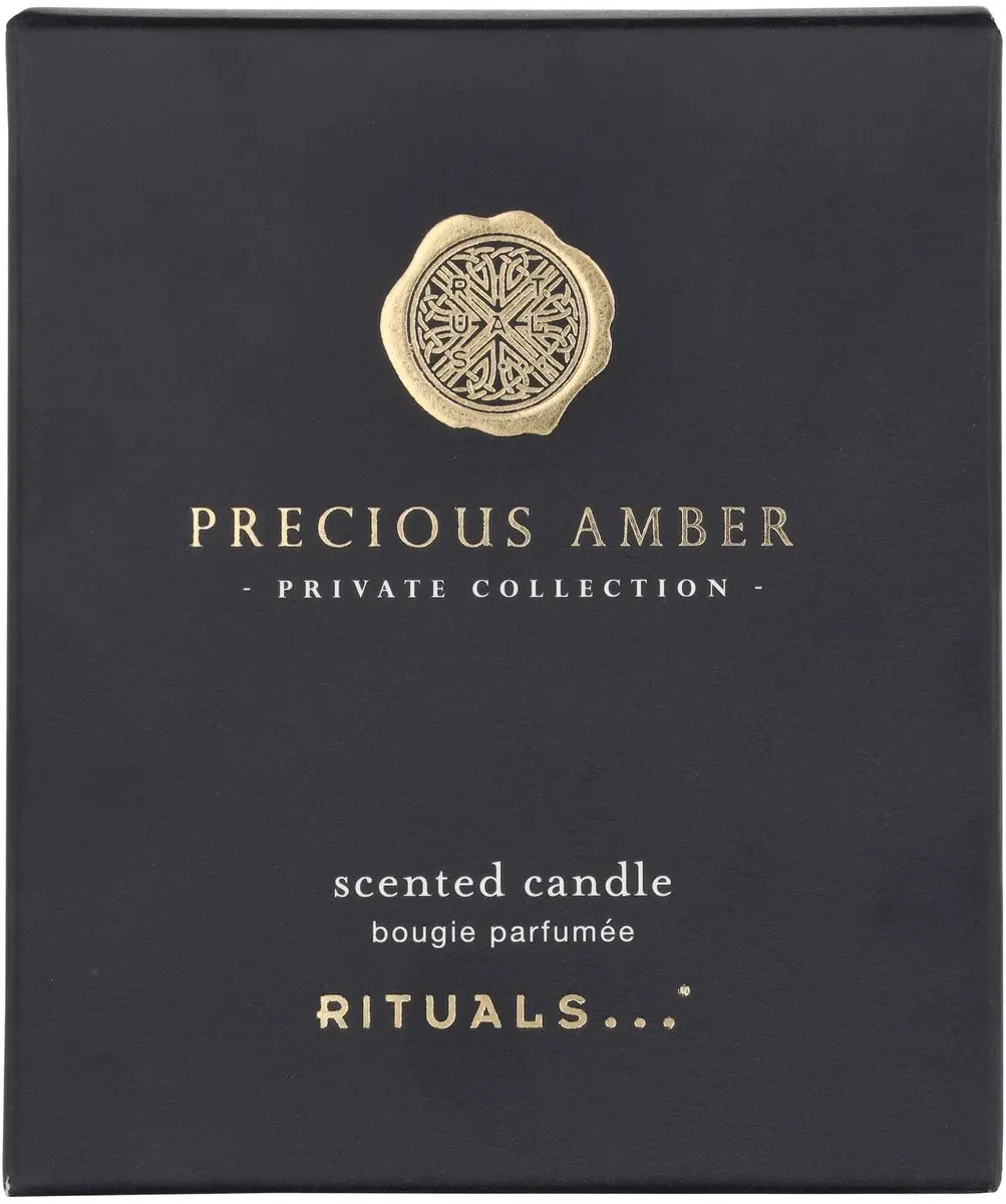 Rituals Precious Amber Geurkaars 360g - Zwart - afbeelding 5 van 6