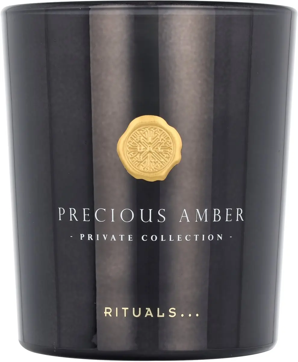 Rituals Precious Amber Geurkaars 360g - Zwart - afbeelding 4 van 6