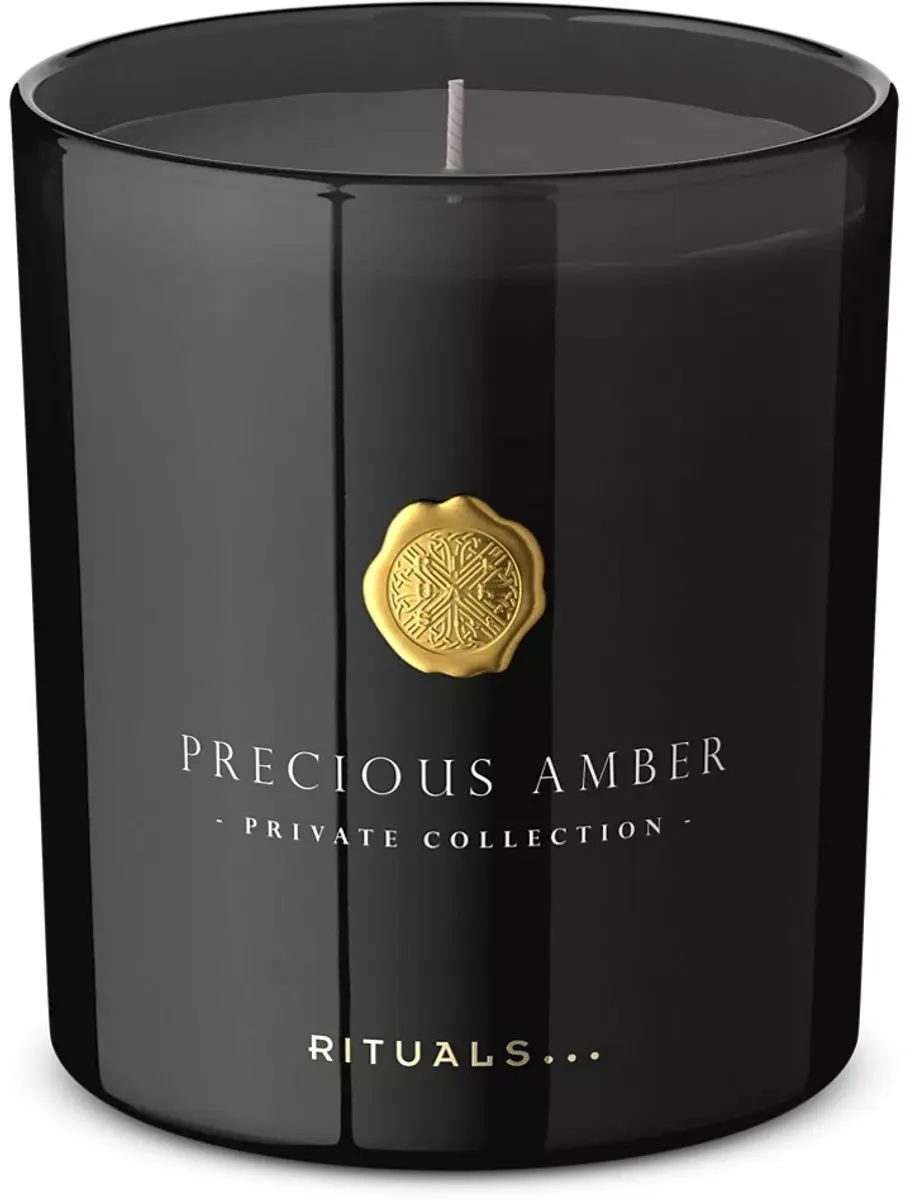 Rituals Precious Amber Geurkaars 360g - Zwart - afbeelding 2 van 6