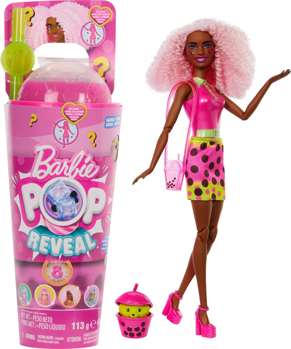 Barbie Reveal Bubbeltheepop HTJ20 - Bessen
