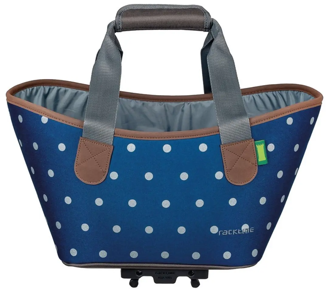 Racktime Agnetha Bagagedragertas - 15L - Polka dots - afbeelding 2 van 6