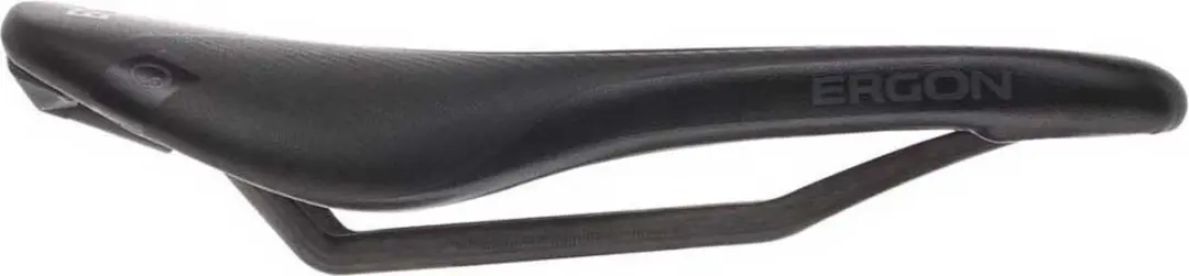 Ergon SR Pro Carbon Zadel - Racefiets - S/M - Zwart - afbeelding 2 van 6