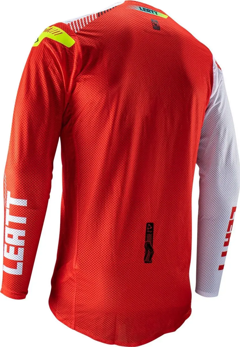Leatt Moto 5.5 UltraWeld V23 Motocross Jersey M - Rood/Wit - afbeelding 2 van 6