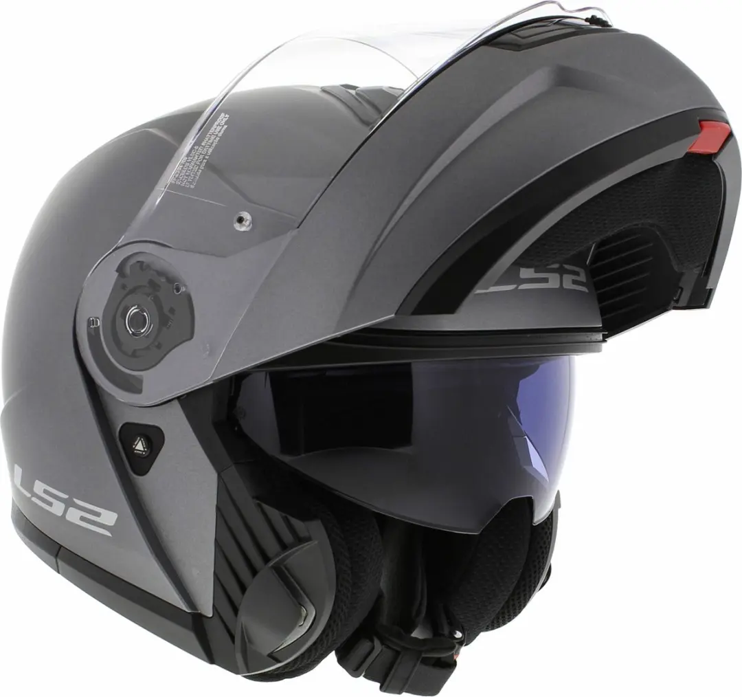 LS2 Helm Strobe II FF908 - Maat S - Grijs