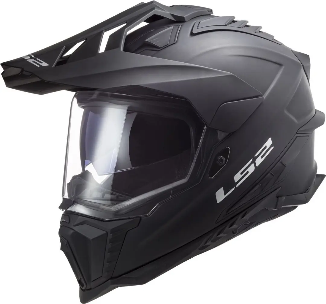LS2 MX701 Explorer Solid Matt Zwart ECE 22.06 Adventurehelm