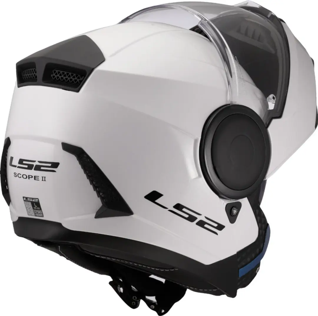 LS2 FF902 Scope II Systeemhelm - XS Wit