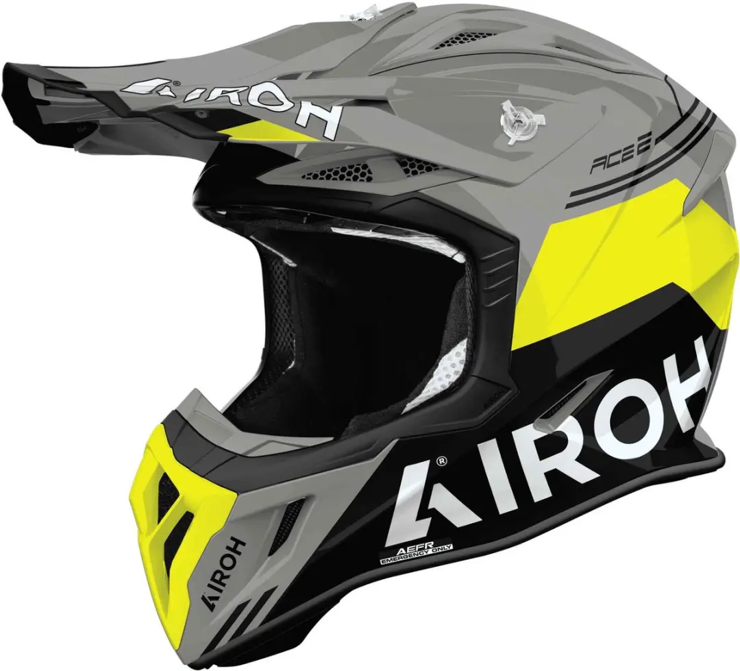 Airoh Aviator Ace 2 Fury Motocrosshelm -