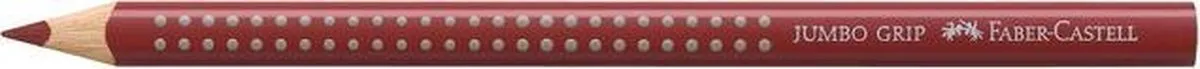 Faber-Castell Jumbo GRIP Kleurpotlood Indisch Rood