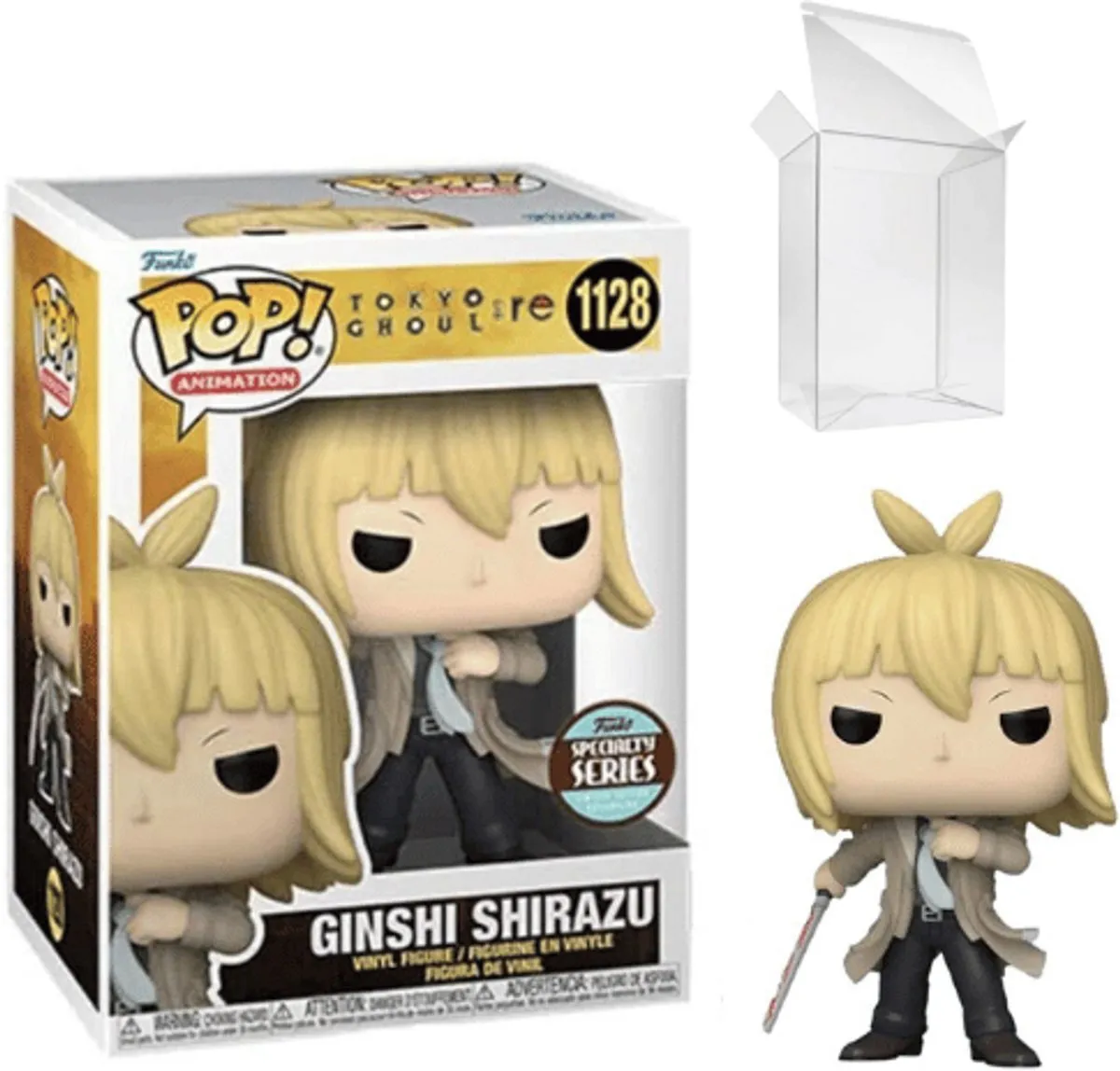 Funko Pop! Ginshi Shirazu Tokyo Ghoul - 1128 - Veelkleurig
