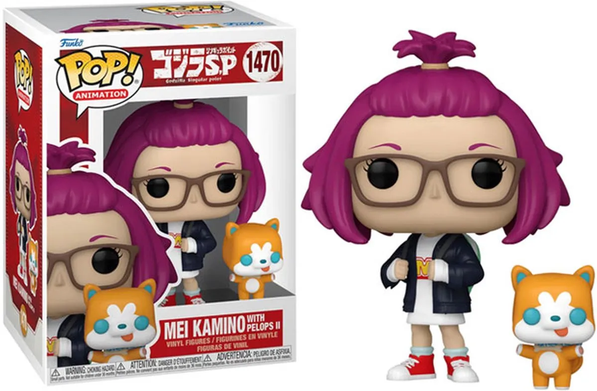 Funko Pop! Godzilla Singular Point Mei Kamino wih Pelops II - Meerkleurig