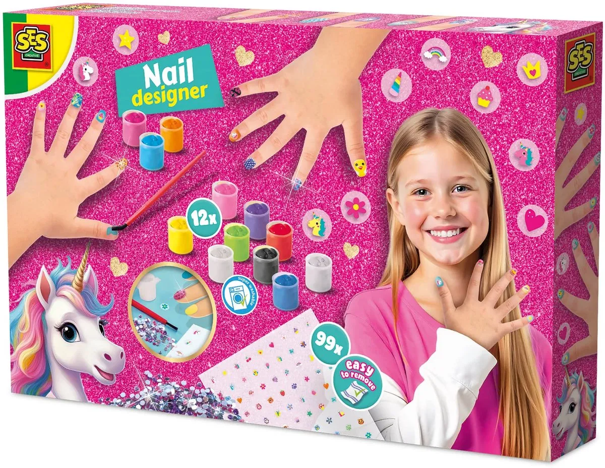 SES Creative Unicorn Nagelontwerper