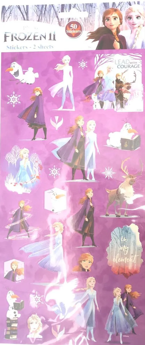 Disney Frozen Stickers 2