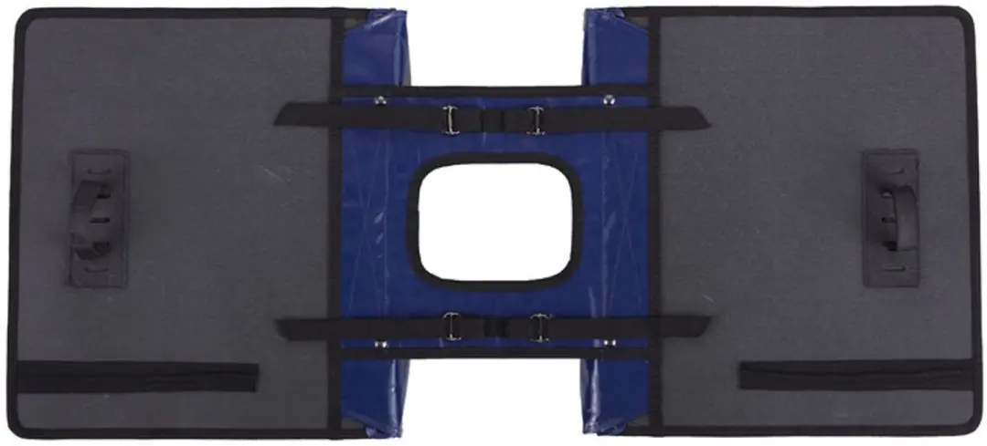 Willex Bisonyl Dubbele Fietstas 40L - Blauw