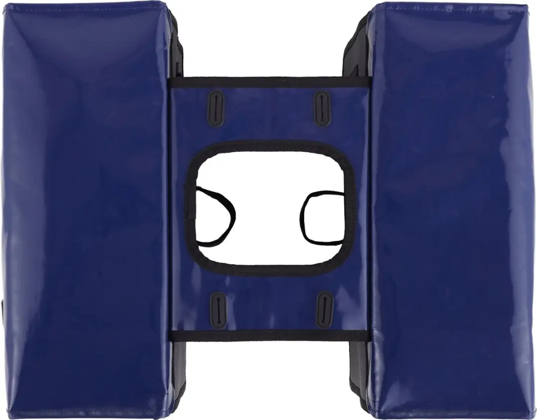 Willex Bisonyl Dubbele Fietstas 40L - Blauw
