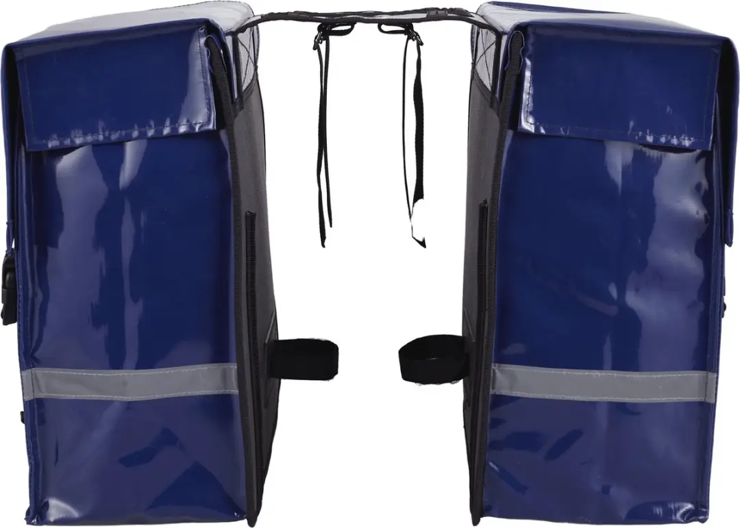 Willex Bisonyl Dubbele Fietstas 40L - Blauw - afbeelding 6 van 6
