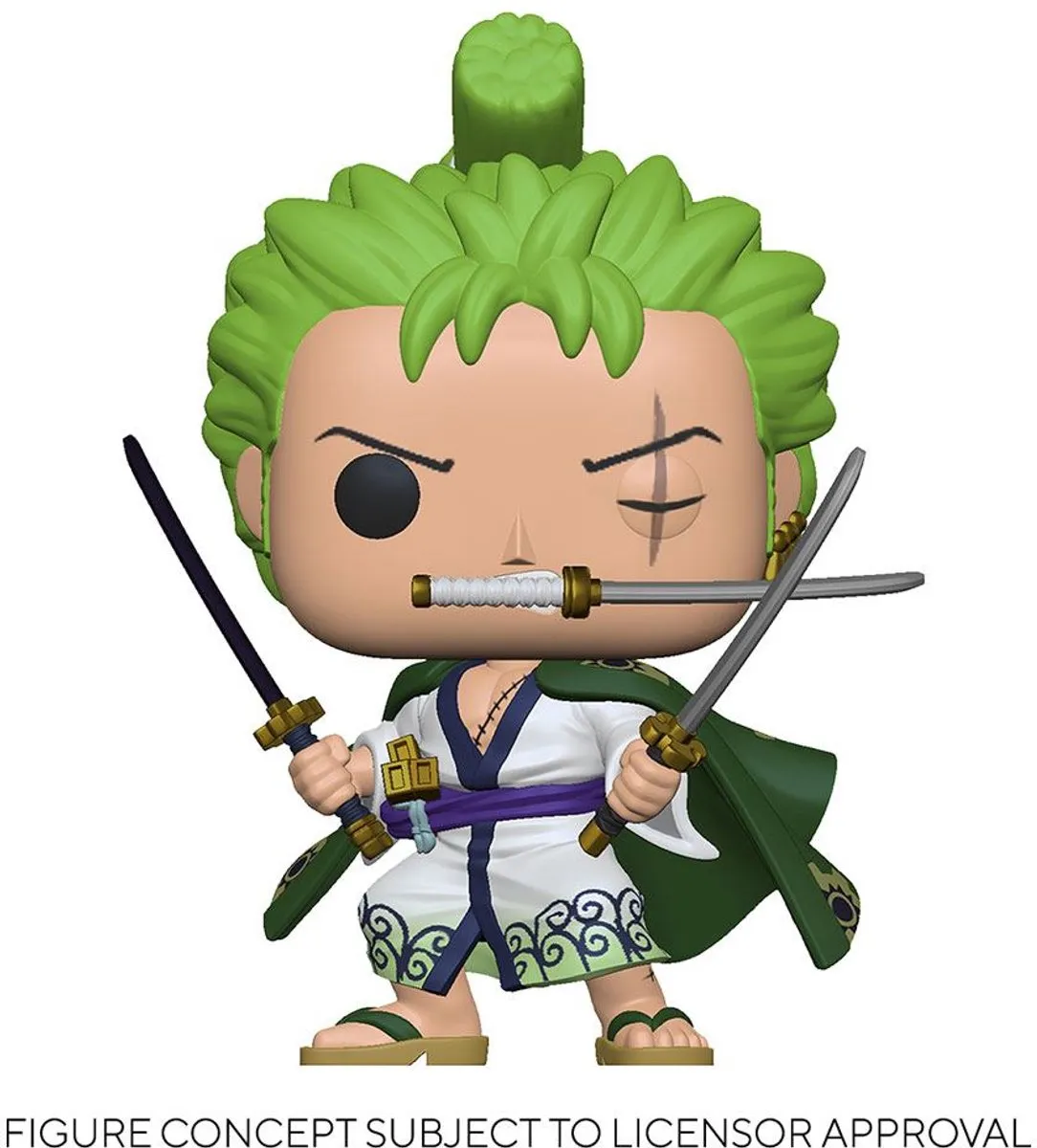 Funko Pop! One Piece Roronoa Zoro - 54462 - afbeelding 6 van 6