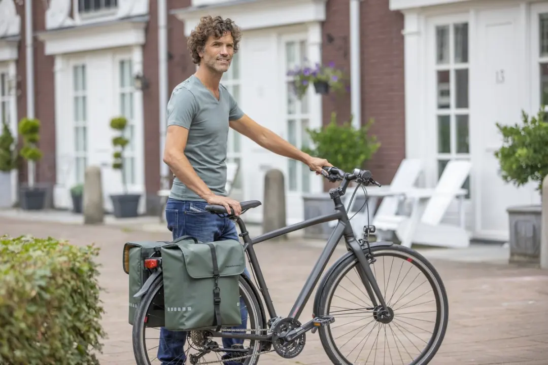 New Looxs Odense Green MIK 2.0 Fietstas 39L