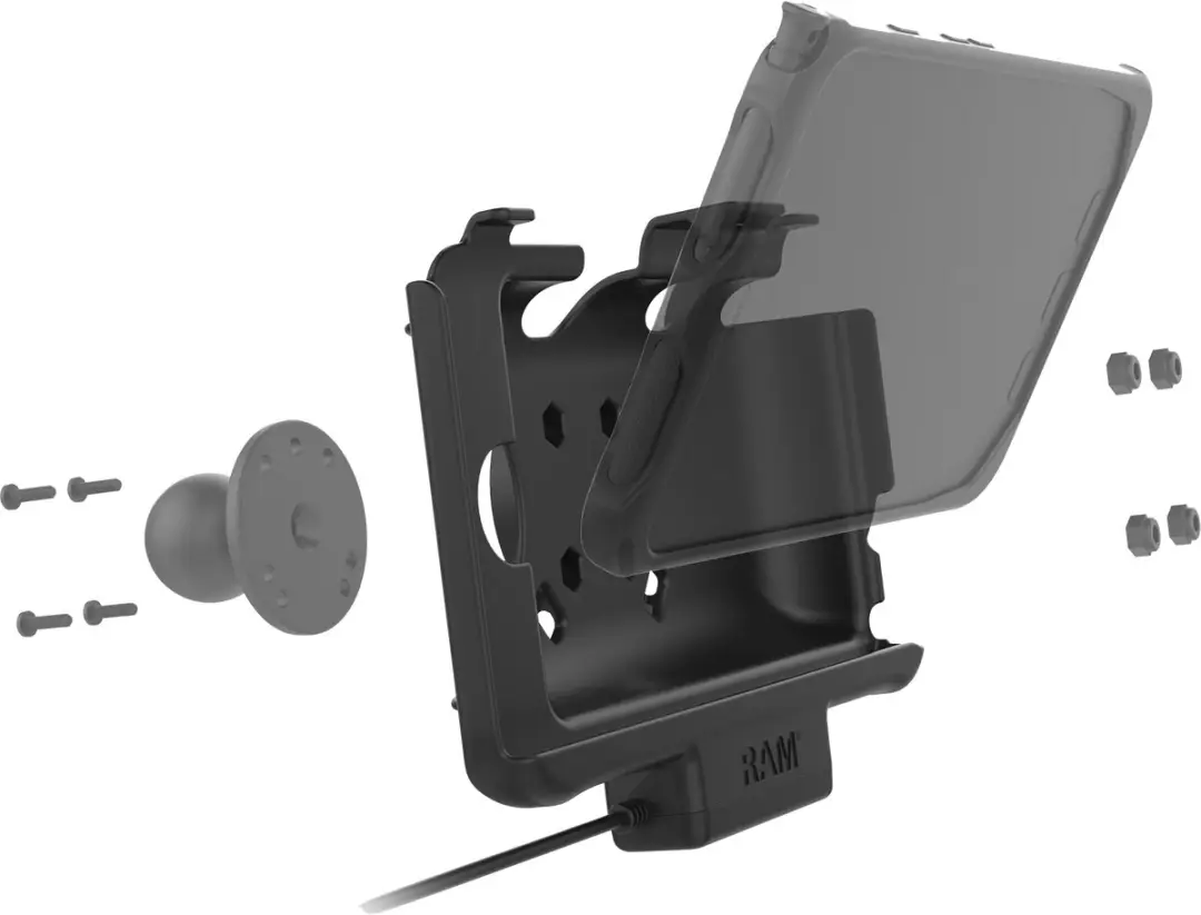 RAM Mounts RAM-HOL-SAM60CPU USB-C Dock - Samsung Tab Active 8" - Zwart