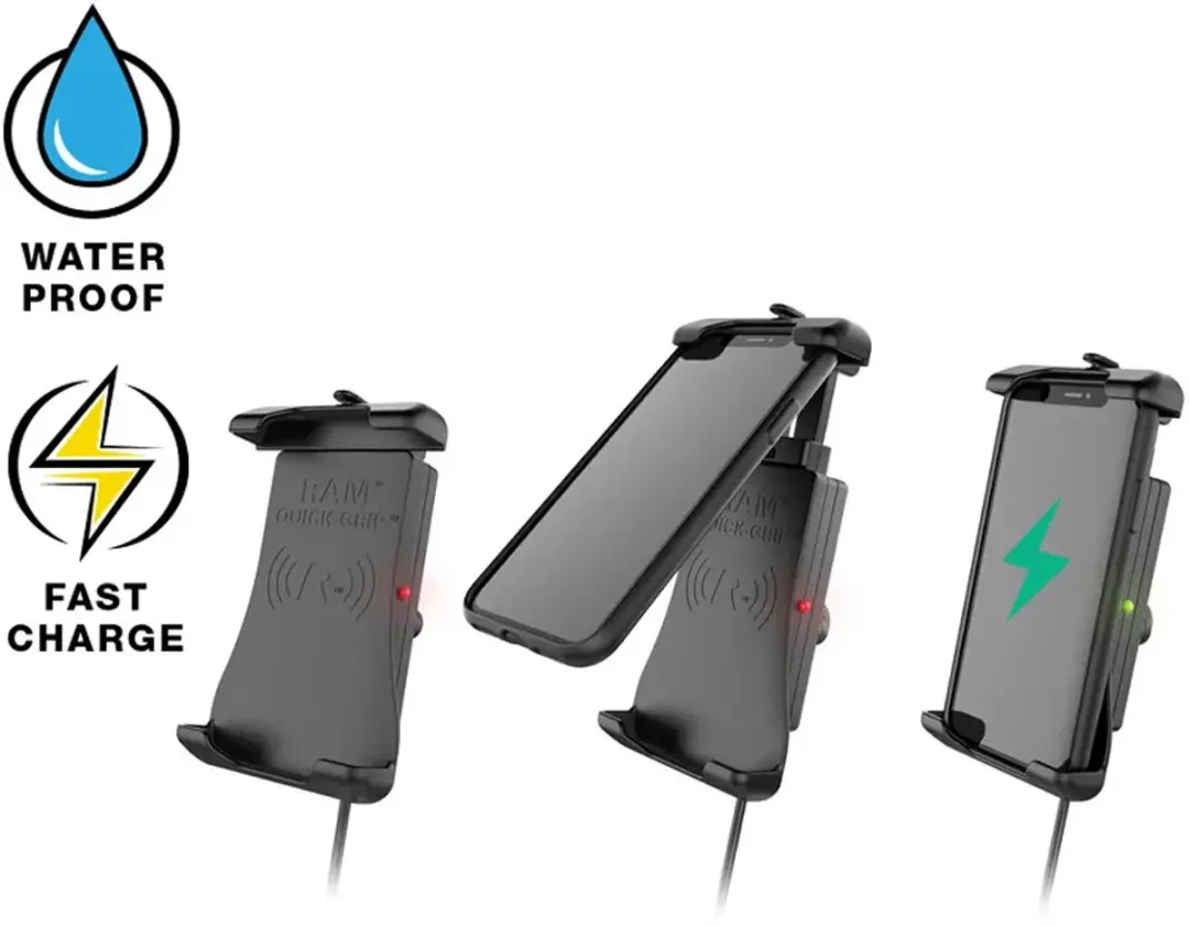 RAM Mounts Quick-Grip RAM-HOL-UN14WB-1 Smartphonehouder - Zwart - afbeelding 6 van 6