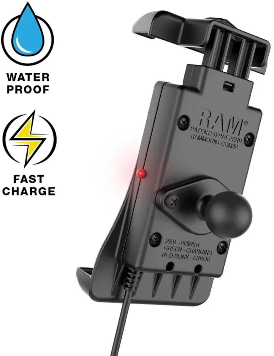 RAM Mounts Quick-Grip RAM-HOL-UN14WB-1 Smartphonehouder - Zwart - afbeelding 5 van 6
