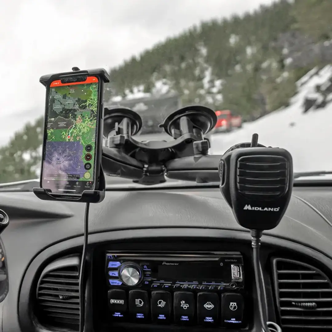 RAM Mounts Quick-Grip RAM-HOL-UN14WB-1 Smartphonehouder - Zwart - afbeelding 4 van 6