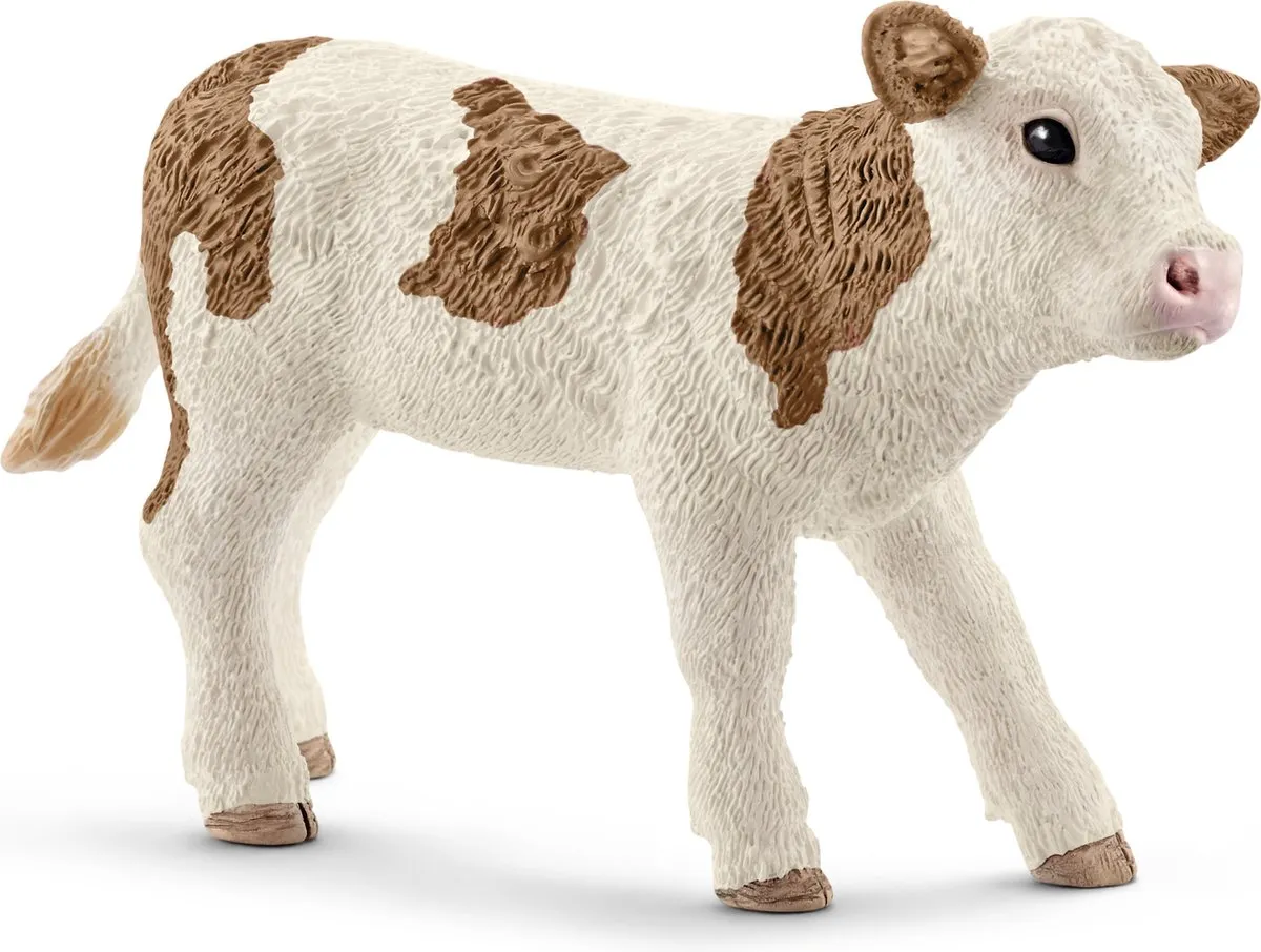 Schleich Kalf Simmental 13802 - Wit