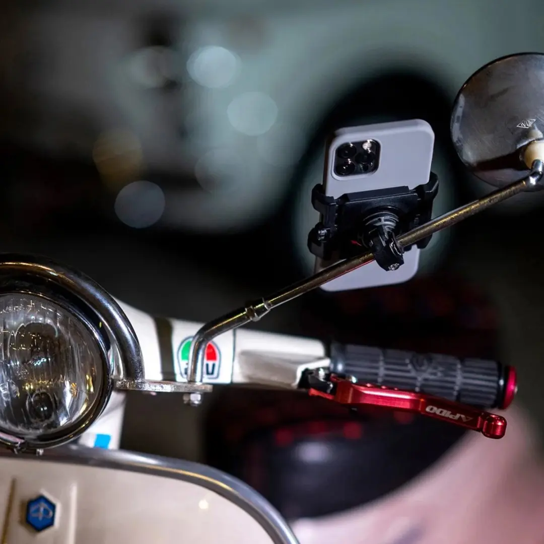 SP Connect Mirror Mount Bundle SPC+ 144176645 Telefoonhouder Scooter - Zwart