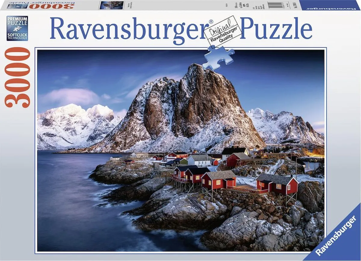 Ravensburger Hamnoy Lofoten Legpuzzel 3000 Stuks - Multicolor