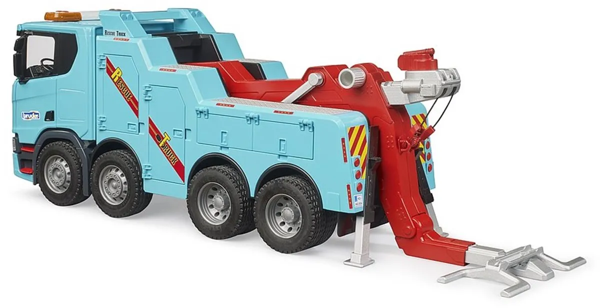 Bruder Scania Super 560R Takelauto - Bleu