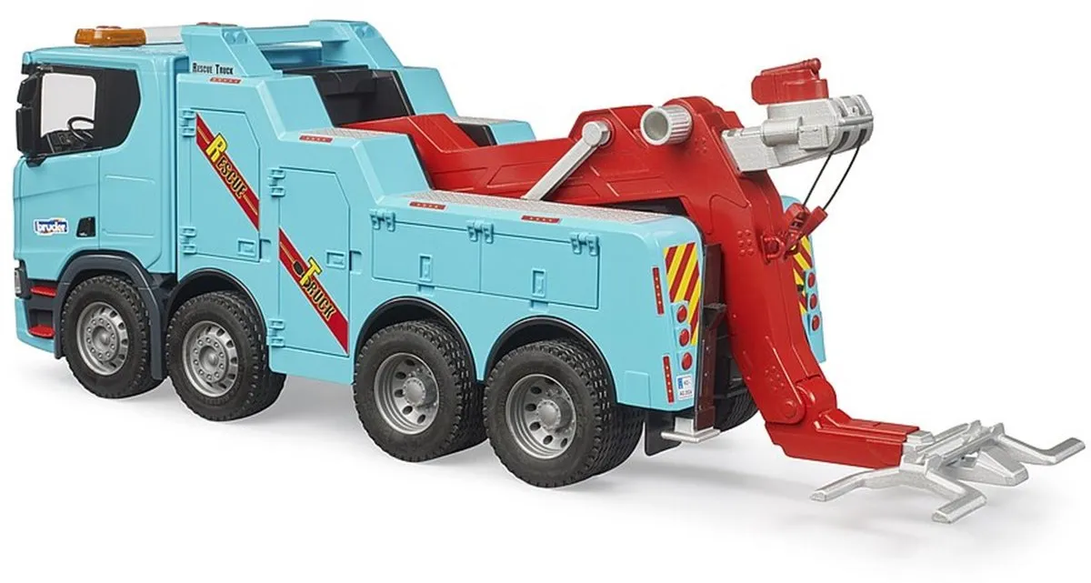 Bruder Scania Super 560R Takelauto - Bleu