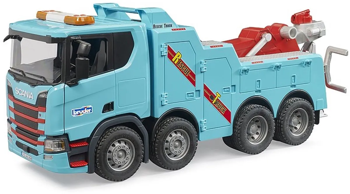 Bruder Scania Super 560R Takelauto - Bleu