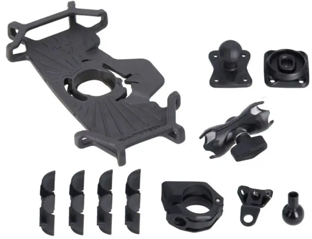 Sw-Motech T-Lock Smartphonehouder - Large - Zilver