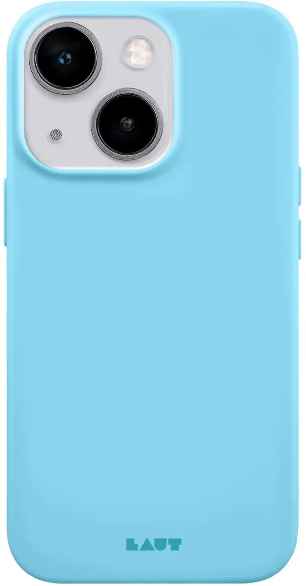 Laut Huex Pastels hoesje geschikt voor iPhone 14 Plus- Baby Blauw