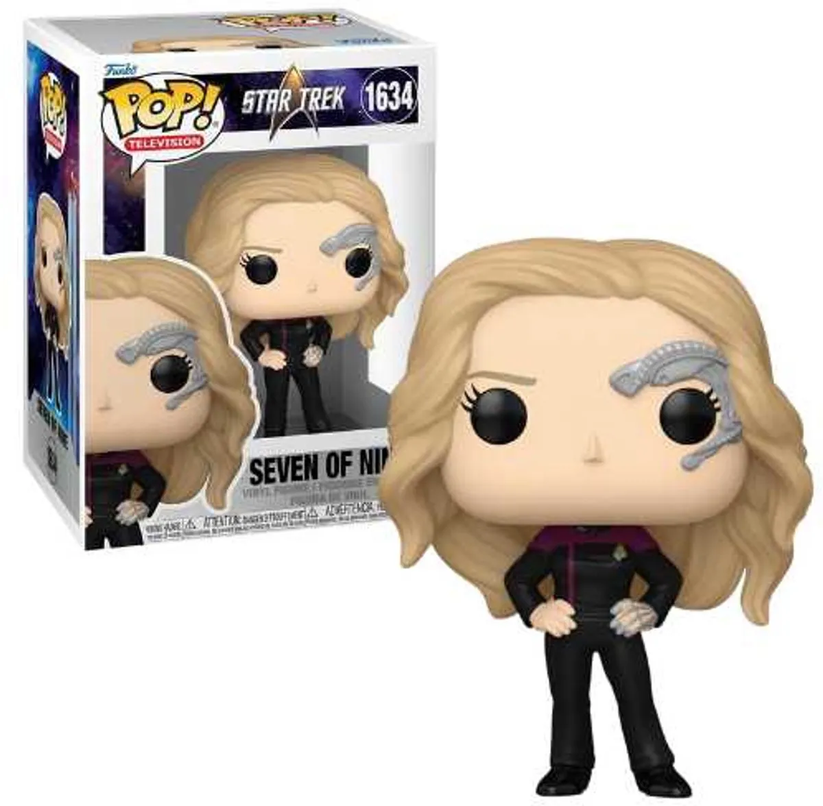Funko Pop! Star Trek Picard Seven of Nine #1634 - afbeelding 6 van 6