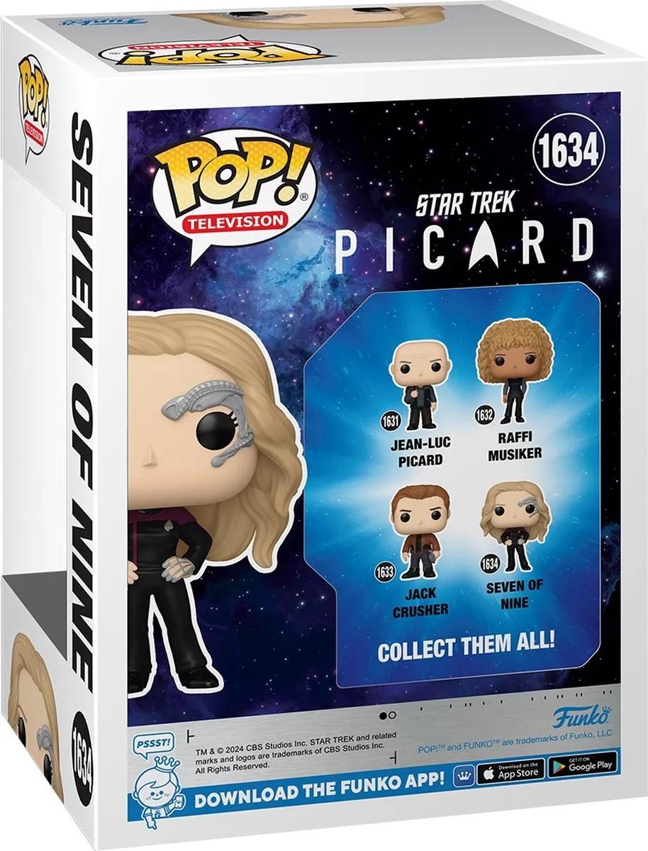 Funko Pop! Star Trek Picard Seven of Nine #1634