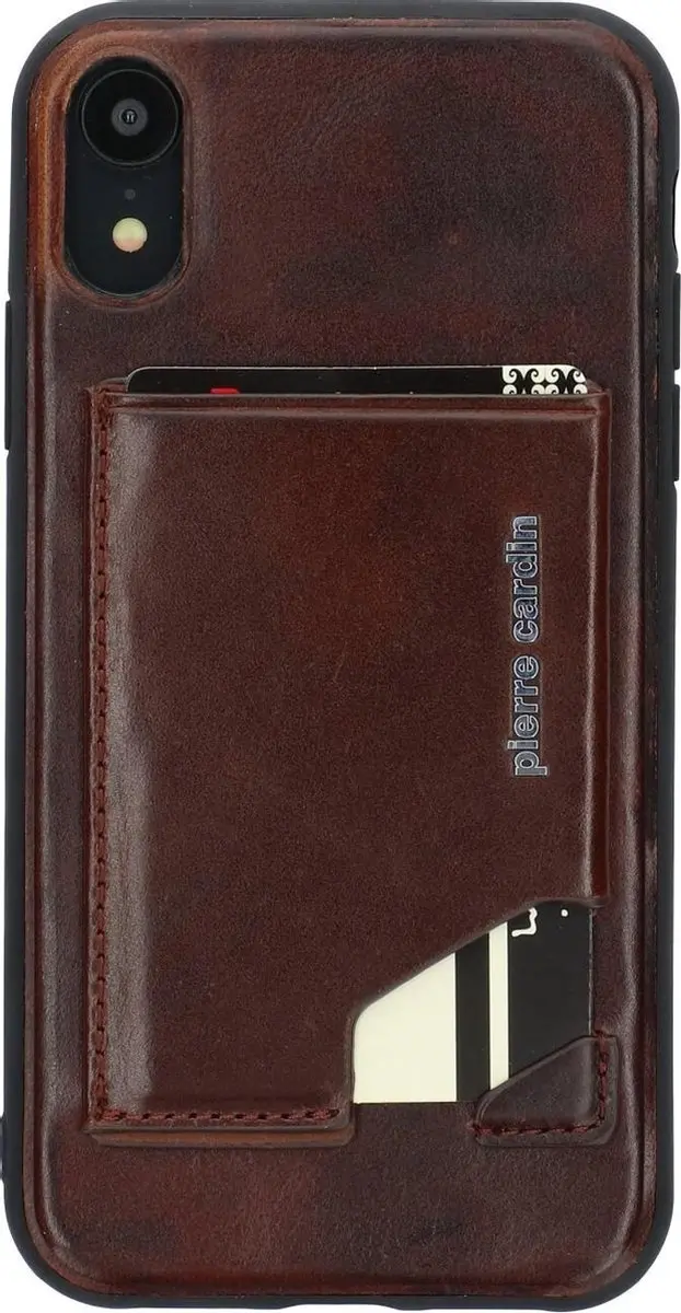 Bruin hoesje van Pierre Cardin