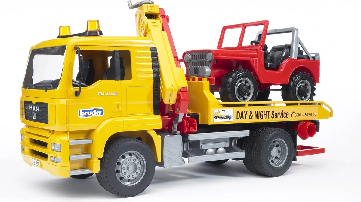 Bruder Man TGA Takelwagen 411108