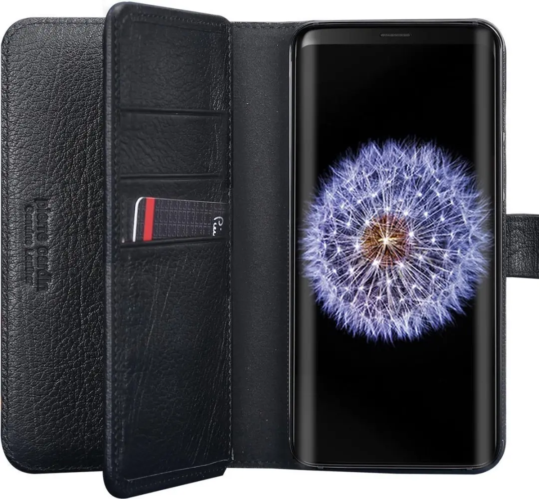 Pierre Cardin Zwart hoesje Galaxy S9