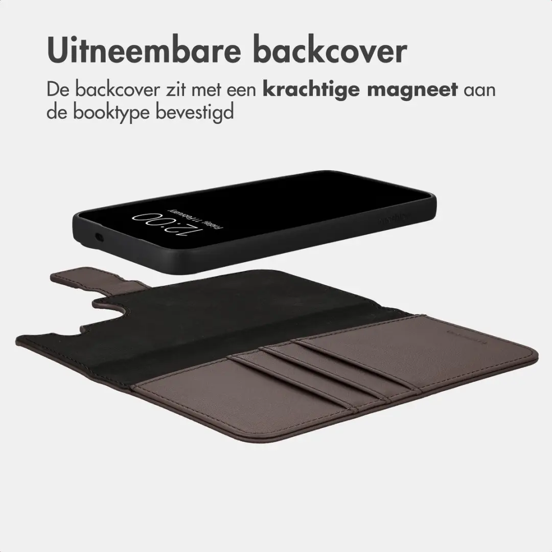Imoshion Bookcase Hoesje S26 FE - 2-in-1 Bruin - 3 Pasjes
