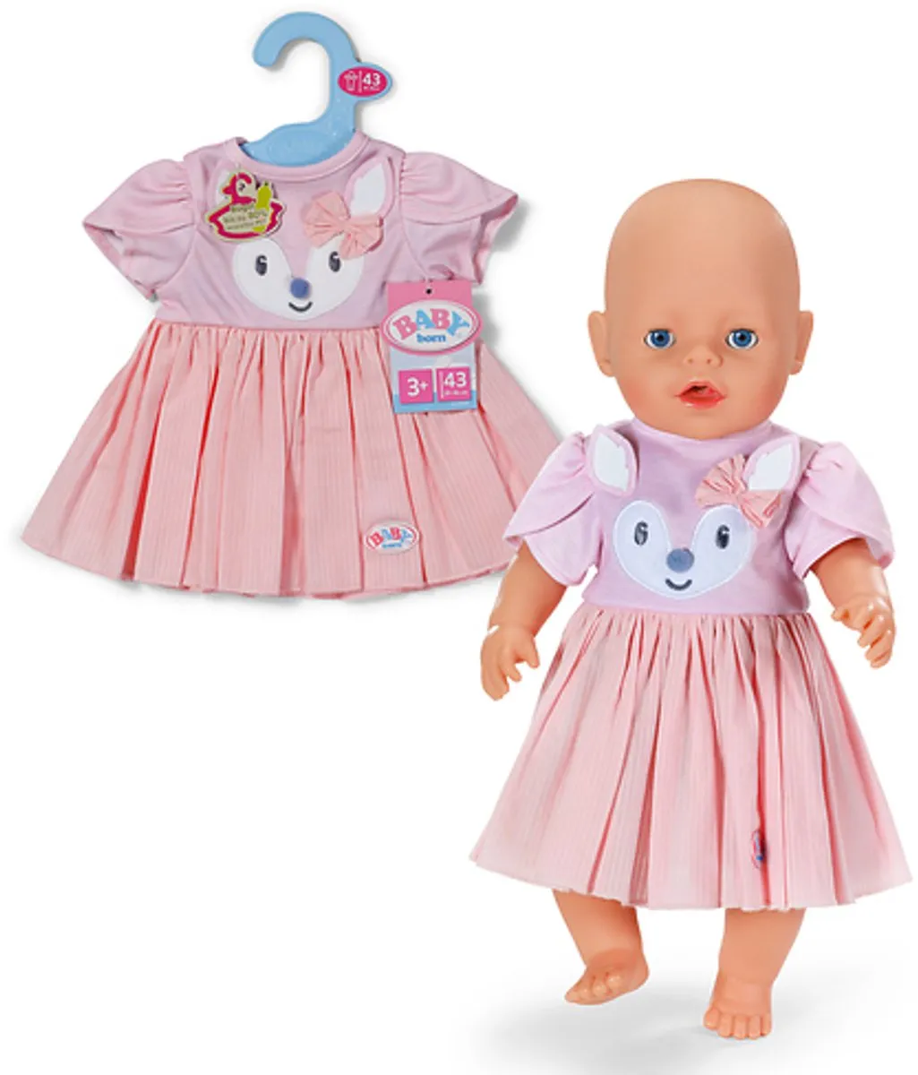 Baby Born Poppenjurk Hertje 43cm - Poppenhuispop M - Multicolor