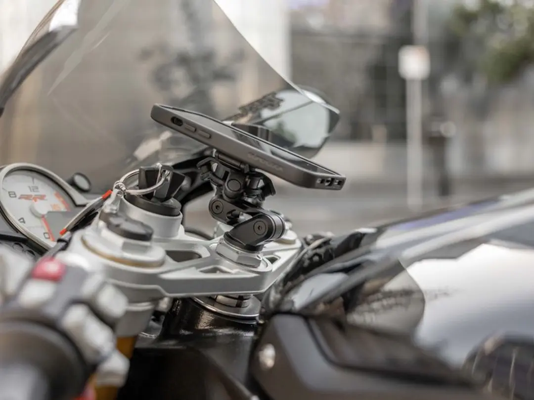 Quad Lock QLM-FSM-PRO Telefoonhouder Motorfiets - Stangbevestiging - Zwart - afbeelding 6 van 6