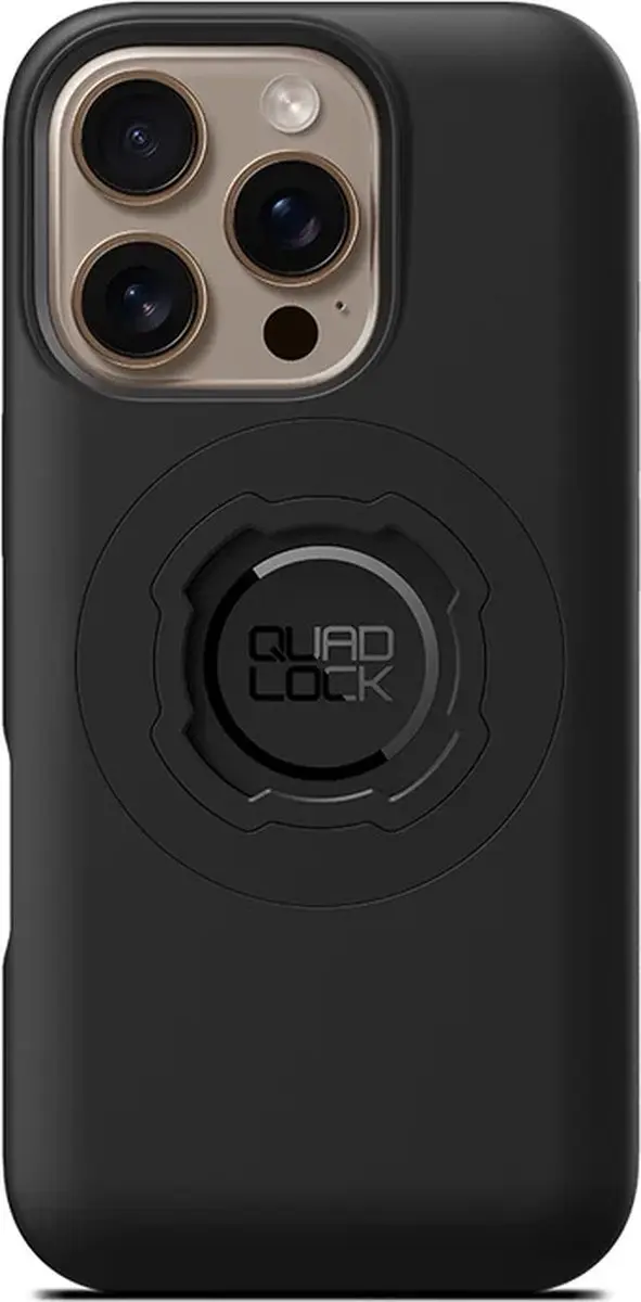 Quad Lock MAG QMC-IP16M iPhone 16 Pro Hoesje - Zwart