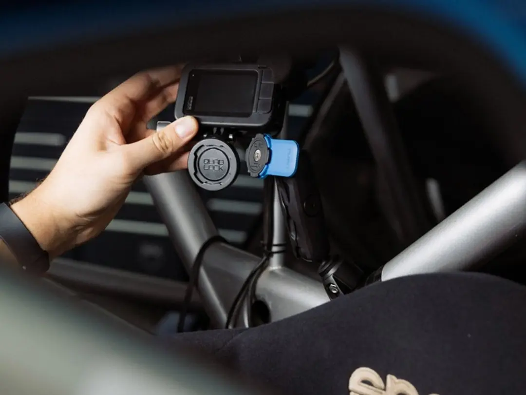 Quad Lock Roll Cage Mount Telefoonhouder - Blauw/Zwart