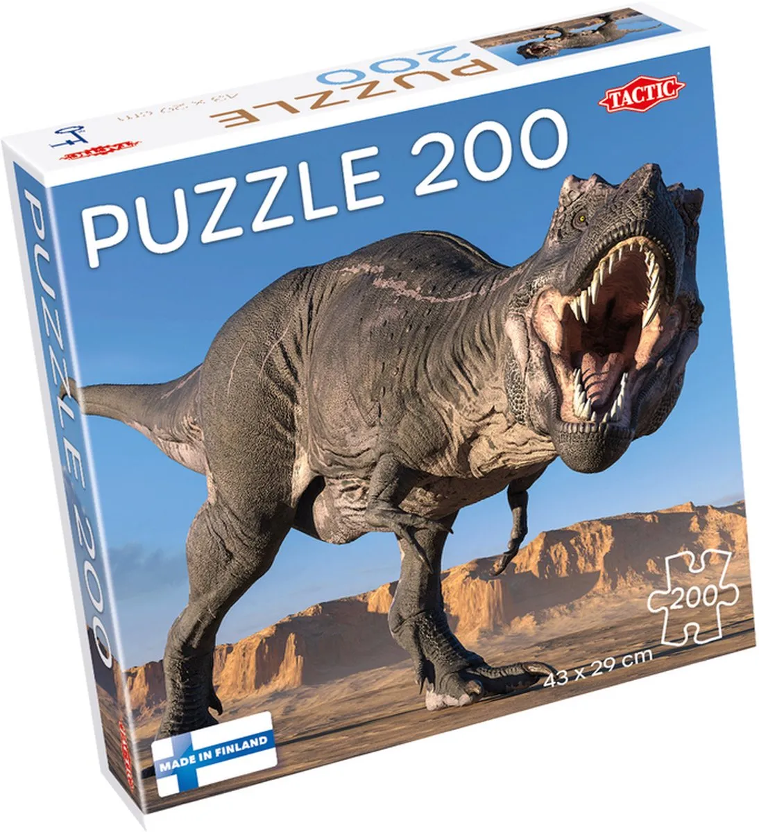 Tactic Tyrannosaurus Puzzel 200 Stuks