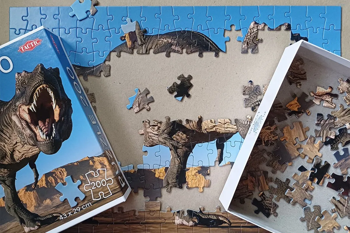 Tactic Tyrannosaurus Puzzel 200 Stuks