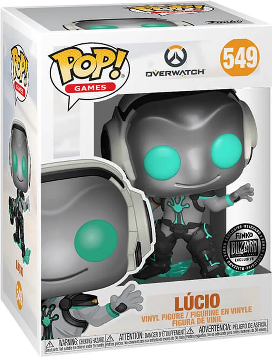 Funko Pop! Overwatch Lucio #549 - Multicolor - afbeelding 2 van 2