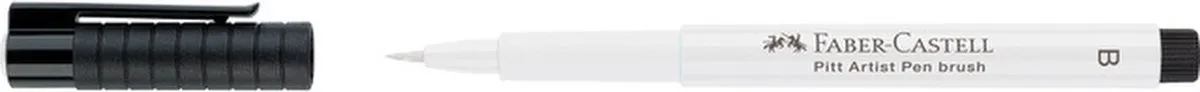 Faber-Castell Pitt Artist Pen Brush FC-167401 - Wit - afbeelding 6 van 6